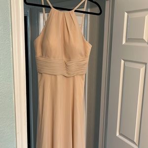 Beige / champagne bridesmaid dress NWT
